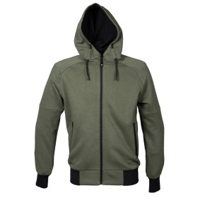 FELPA CON CAPPUCCIO JRC CLEVELAND MAN - ARMY GREEN