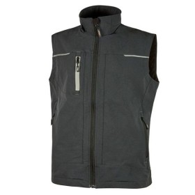 U-POWER PERFORMACE - SATURN - GILET SMANICATO IN TESSUTO U-4 WPE181AG - ASPHALT GREY