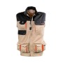 GILET KAPRIOL KAVIR - XXL - BEIGE/NERO