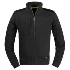 FELPA KAPRIOL SLICK ZIP LUNGA - M - NERO