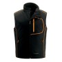 GILET IMBOTTITO KAPRIOL DYNAMIC - S - NERO/ARANCIO