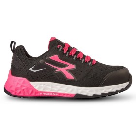 U-POWER RED STRATOS - BRIENNE ESD - CALZATURA DI SICUREZZA BASSA S1PS HI HRO FO SR - NERO/ROSA