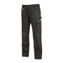 U-POWER DON'T WORRY - ROCK - PANTALONE LUNGO CON TASCHE LATERALI WDW361BC - BLACK CARBON