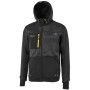 U-POWER U-SUPREMACY GALAXY FELPA CON CAPPUCCIO - BLACK CARBON