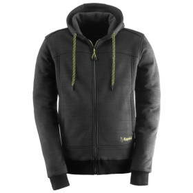FELPA SLICK C/CAPPUCCIO NERA M