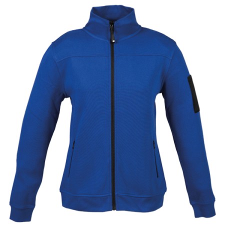 JRC - GIACARTA LADY - FELPA CON ZIP INTERA - 995713 - ROYAL