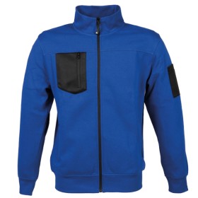 JRC - GIACARTA MAN - FELPA CON ZIP INTERA - 995703 - ROYAL