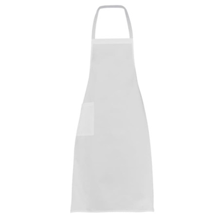 GIBLORS - ANCONA - GREMBIULE 100 x 73 100% COTONE Q8H00200 - BIANCO