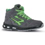 U-POWER RED LION - RAMAS s ESD S1PS FO SR - CALZATURA DI SICUREZZA ALTA S1PS FO SR - GRIGIO/VERDE
