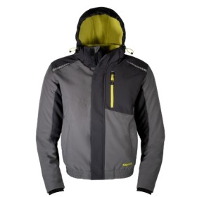 KAPRIOL - SLICK - GIACCA DA LAVORO INVERNALE CON CAPPUCCIO 61082 - TG. L - GRIGIO