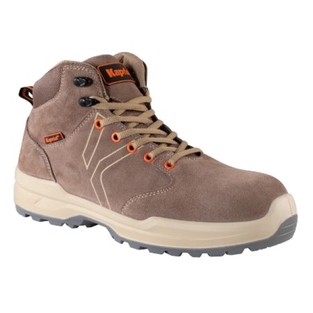 KAPRIOL - STORM ALTA - SCARPE ANTINFORTUNISTICHE IN PELLE S3S FO SR 44446 - NR. 46 - BEIGE