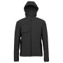 JRC - TEXAS MAN - FELPA TECNICA ELASTICIZZATA ZIP LUNGA CAPPUCCIO CON COLLO ALTO 999372 - DARK GREY