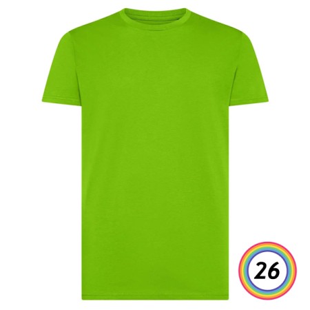 BLACK SPIDER - MOON - T-SHIRT 100% COTONE ORGANICO IN CONVERSION MANICA CORTA BS050