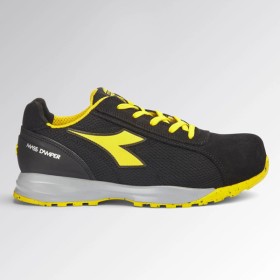 DIADORA UTILITY - GLOVE MDS TEXT - SCARPA ANTINFORTUNISTICA BASSA LOW S1PS FO HRO SR 701.181136_80013 - BLACK