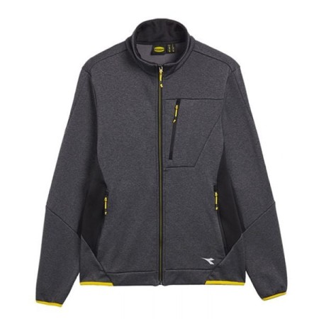 DIADORA UTILITY - POLAR FLEECE TECHNO - PILE DA LAVORO 702.179457_D0217 - IRON GATE/BLACK