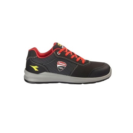 DIADORA UTILITY - SPEEDY RACE LOW - SCARPA ANTINFORTUNISTICA BASSA S1PS FO SR SC MET FREE 701.181702_C2541 - NERO/GRIGIO