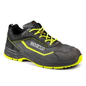 SPARCO - INDY CONOR - CALZATURA DI SICUREZZA BASSA ESD S3S SR FO LG 07543GSGF - GRIGIO SCURO/GIALLO FLUO