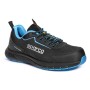 SPARCO - TRACTION NUBUCK TAKUMA - CALZATURA DI SICUREZZA BASSA ESD S3S SR FO HRO SC BTB0030B0K30 - NERO/CELESTE