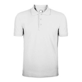 POLO BLACK SPIDER UOMO EVOLUTION MANICA CORTA - BIANCA