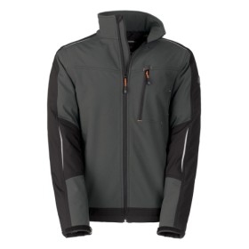 OUTLET | GIACCA KAPRIOL SOFTSHELL VITTORIA PRO XXXL - GRIGIO/NERO