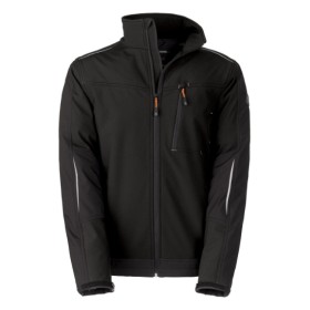 OUTLET | GIACCA KAPRIOL SOFTSHELL VITTORIA PRO XXXL - NERO/NERO