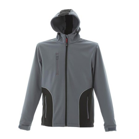 GIACCA SOFT SHELL JRC  Merano grey