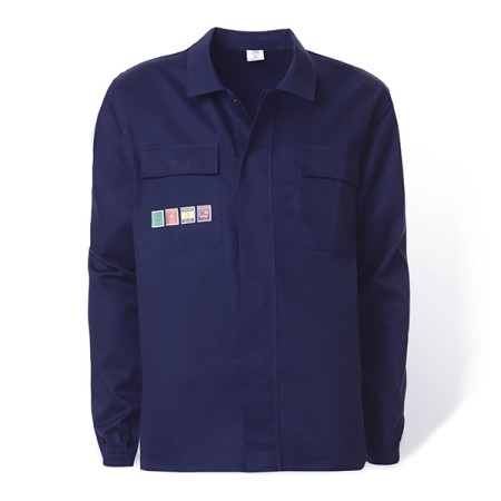 GIACCA SAFEMAN TRIVALENTE COLORE BLU 270 gr/mq