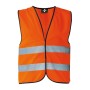 Gilet Basic Safety Vest (con chiusura velcro) ARANCIONE