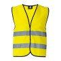 Gilet Basic Safety Vest (con chiusura velcro) GIALLO