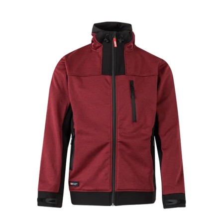GIUBBOTTO SOFT SHELL BICOLORE CON CAPPUCCIO VELILLA