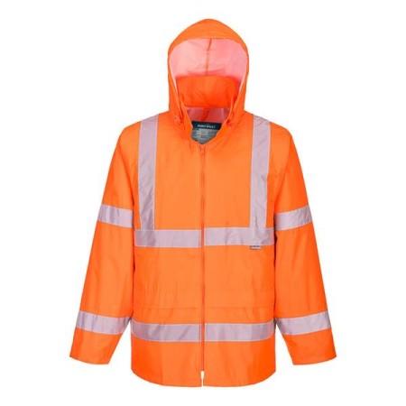 H440 - Giacca Impermeabile - Hi-Vis Arancione - S
