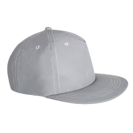 HB11 - Cappellino Baseball riflettente Argento