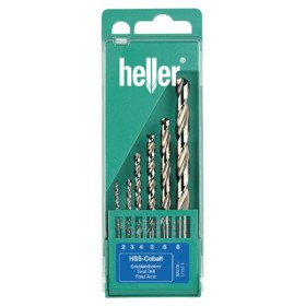 PUNTE HSS CO TWIST SET 6 p.zi 2-3-4-5-6-8 HELLER