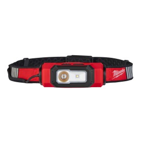 MILWAUKEE L4 HL-VIS-301 - Torcia frontale ricaricabile USB HI-VIS per caschetti - con USB