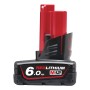M12 B6 - Batteria MILWAUKEE M12 6.0Ah