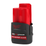 M12 HB2.5 - Batteria MILWAUKEE M12 High Output 2.5 Ah