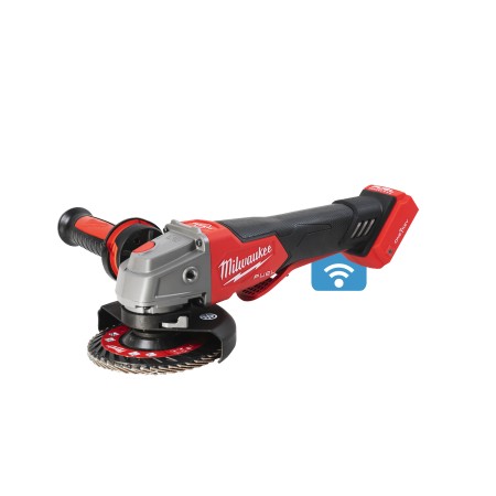 M18 ONEFSAG125XPDB-0X - Smerigliatrice angolare MILWAUKEE 18 Volt disco 125 mm Tecnologia FUEL ONE KEY con interruttore a palet