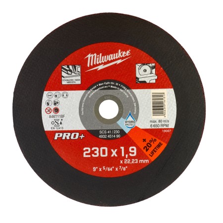 MOLE DA TAGLIO MILWAUKEE SCS41S 230x1,9mm - PRO+