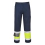 MV26 - Pantalone Modaflame Hi-Vis Giallo/Navy - L
