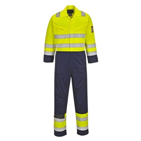 MV28 - Tuta Modaflame Hi-Vis Regular Giallo/Navy