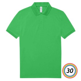POLO B&C MANICA CORTA MY POLO 180 MAN - 30 COLORI