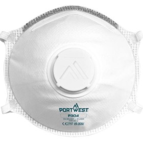 P304 - MASCHERINA FFP3 DOLOMIA LIGHT CUP CON VALVOLA Bianco [Conf. 10 PZ]