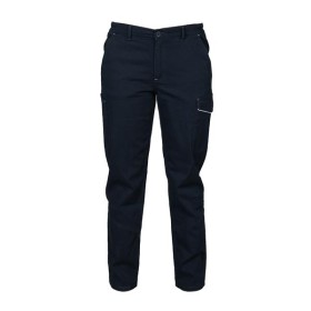 JRC - ZURIGO LADY - PANTALONE DA LAVORO MULTITASCHE ELASTICIZZATO - BLUE REF