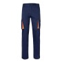 PANTALONI MULTITASCHE STRETCH BICOLORE VELILLA